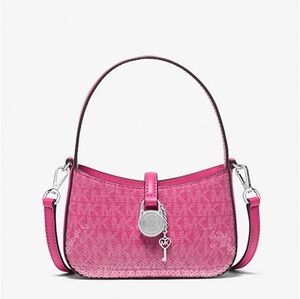 Michael Kors Lyra Small Pouchette NWT